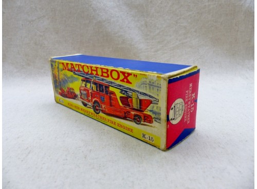Matchbox KingSize K-15 Camion Pompiers Merryweather Fire Engine
