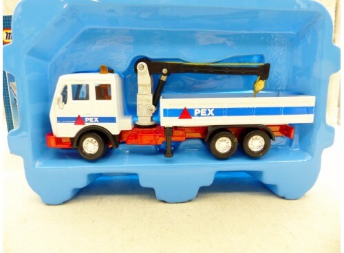 Matchbox SuperKings K 148 Camion Plateau avec Grue NM Boite