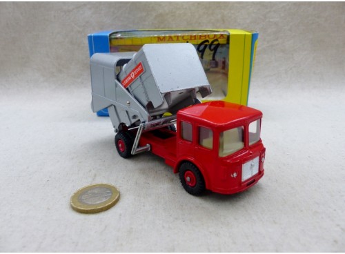 Matchbox King Size K-7 Camion Poubelle / Refuse Truck  NM Boite