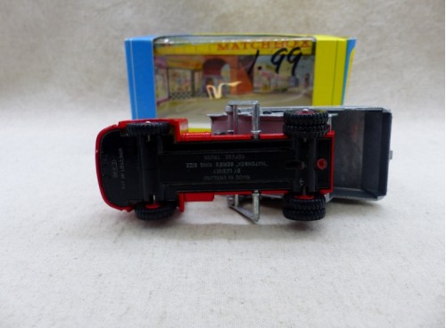 Matchbox King Size K-7 Camion Poubelle / Refuse Truck  NM Boite dessous