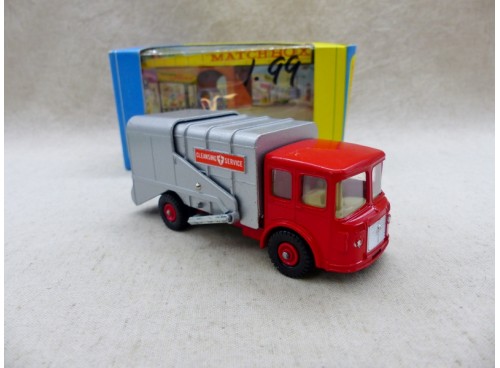 miniature Matchbox King Size K-7 Camion Poubelle / Refuse Truck  NM Boite droit