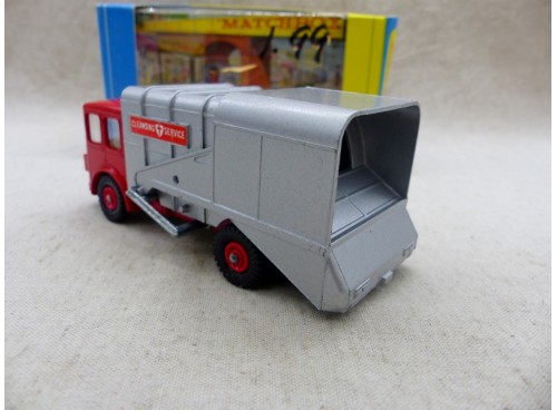miniature Matchbox King Size K-7 Camion Poubelle / Refuse Truck  NM Boite gauche