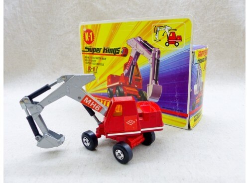 Matchbox King Size K-1 Pelle Hydraulique / Hydraulyc Excavator NM Boite