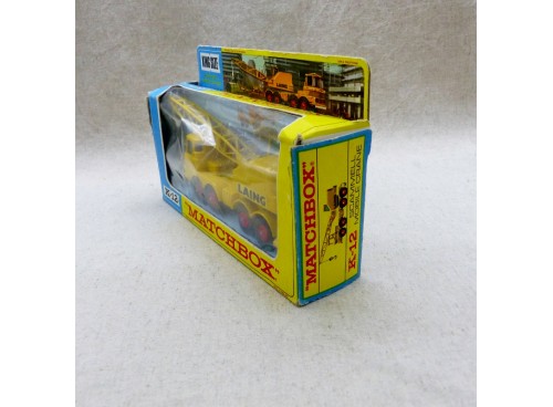 Matchbox King Size K-12 Scammel Mobile Crane / Camion Grue NM Boite