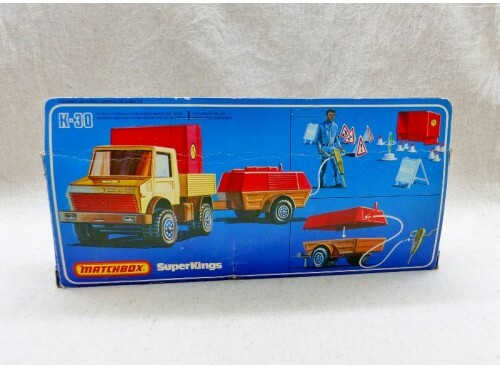 Matchbox King Size K-30 SuperKings Unimog et Compresseur NM Boite