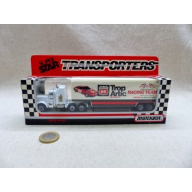 Matchbox Convoy CY 104 Semi Remorque Ecurie Nascar " Trop Artic "
