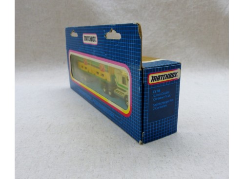 Matchbox Convoy CY-18 Scania Double Container truck 7 Up Soda