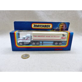 Matchbox Convoy CY-27 Camion Mack CH600 Semi-Remorque