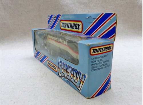 Matchbox Convoy CY-9 Camion Peterbilt Semi-Remorque "Midnight X-Press"