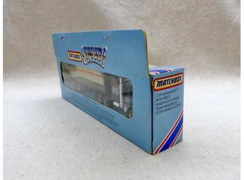 Matchbox Convoy CY-9 Camion Peterbilt Semi-Remorque "Midnight X-Press"