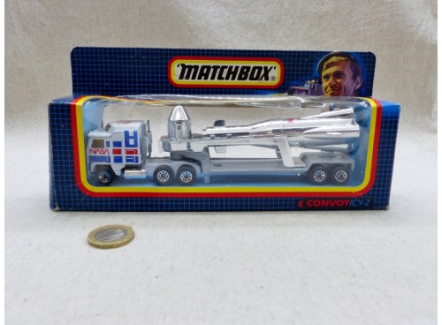 Matchbox Convoy CY-2 Camion Kenworth Transport de Fusée