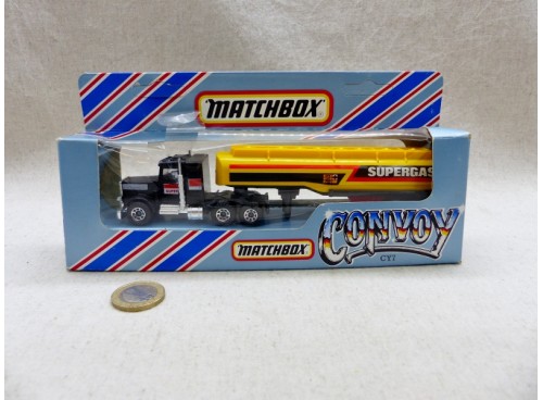 Matchbox Convoy CY-7 Peterbilt Camion Citerne "Supergas"