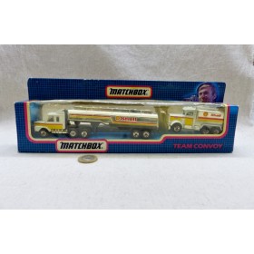Matchbox Team Convoy TC 2 Tanker Set Shell Camions Citerne