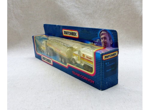Matchbox Team Convoy TC 2 Tanker Set Shell Camions Citerne