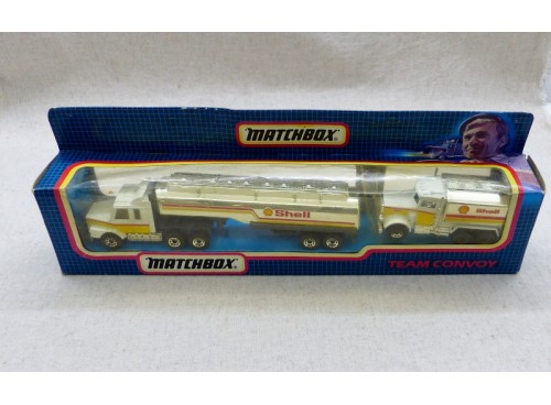 Matchbox Team Convoy TC 2 Tanker Set Shell Camions Citerne