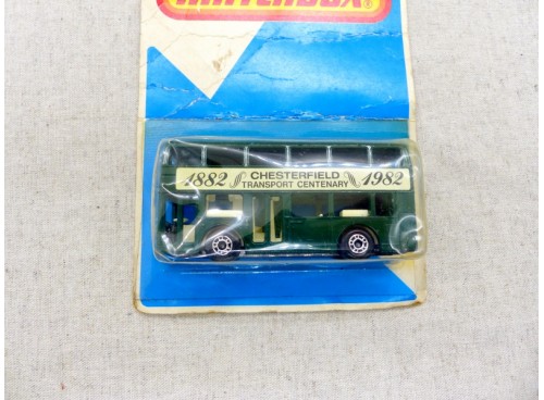 Matchbox Superfast17 London Bus "Chesterfield transport Centenary 1882-1982"