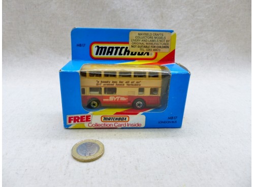 Matchbox Superfast MB 17 London Bus " South Yorkshire Transport"