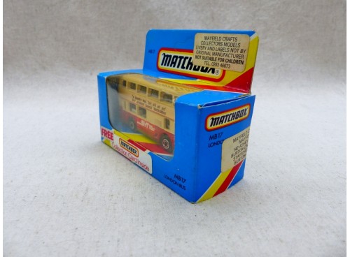 Matchbox Superfast MB17 London Bus " South Yorkshire Transport"