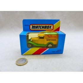 Matchbox Superfast MB 38 Ford A Van "The Toys Collectors Pocket Guide"