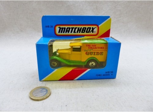 Matchbox Superfast MB 38 Ford A Van "The Toys Collectors Pocket Guide"