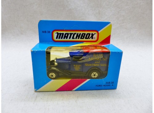 Matchbox Superfast MB 38 Ford Model A "Bass Museum"