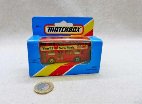Matchbox Superfast MB 17 Bus Promotionnel "You'll Love New York"