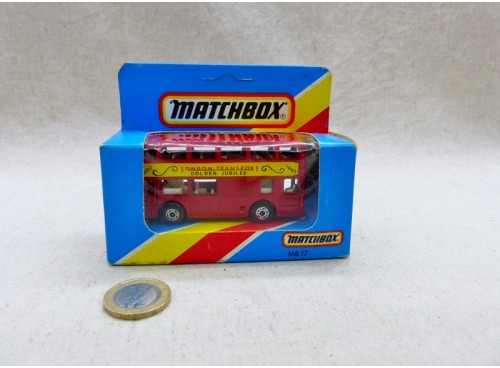Matchbox Superfast MB 17 Bus Promotionnel London Transport Golden Jubilee
