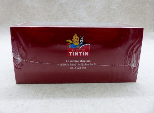 En Voiture Tintin Le Lotus Bleu Camion d'Opium