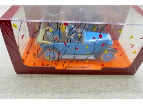 En Voiture Tintin en Amerique la Voiture d'Apparat