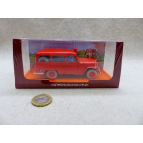 En Voiture Tintin l'Affaire Tournesol Jeep des Pompiers