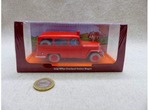 En Voiture Tintin l'Affaire Tournesol Jeep des Pompiers