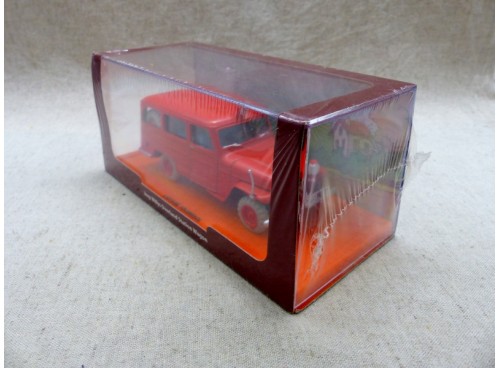 En Voiture Tintin l'Affaire Tournesol Jeep des Pompiers