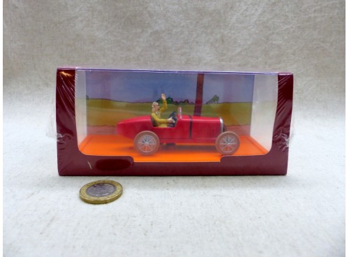 En voiture Tintin en Amérique Bolide de Bob Smiles