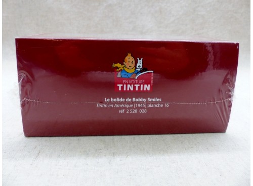 En voiture Tintin en Amérique Bolide de Bob Smiles