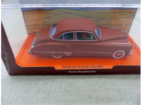 miniature auto En Voiture Tintin au Pays de l'Or Noir Buick Roadmaster 1949