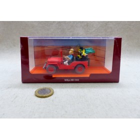 En Voiture Tintin au Pays de l'Or Noir Willys MB 1943