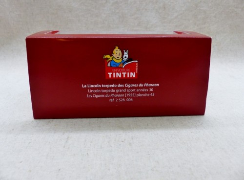 Voiture Tintin - La Torpedo du Docteur Finney dans Les Cigares du Pharaon -  Les Introuvables Hachette Collections
