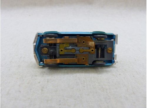 Faller AMS 5651 Slot Car Ho Mercedes Benz 230 SL Coupé Bleu/Noir dessous