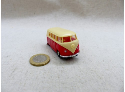 Faller AMS 4873 VW Bus Rouge/Creme
