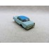 Faller AMS 4801 Slot Car Ho Mercedes 220 Bleu ciel /Toit Bleu foncé