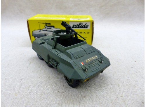 miniature Solido 200 Véhicule Blindé Combat-Car M. 20 NM/Boite avant