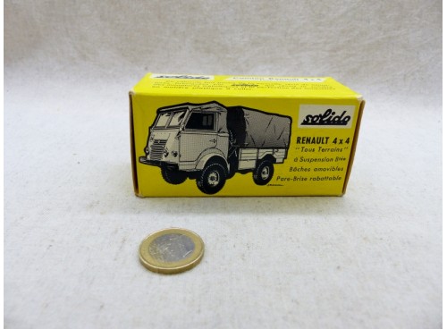 Solido 203 Renault Camion Militaire 4x4 avec Boite