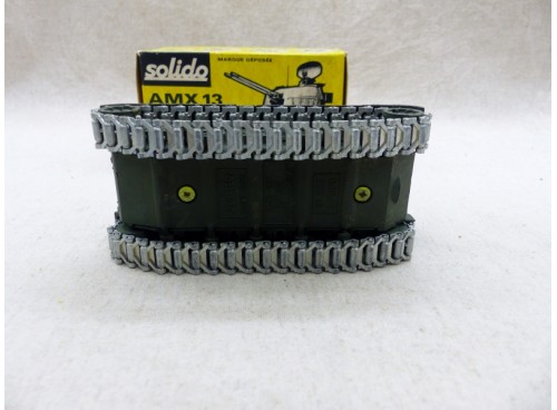 Solido 223 AMX 13 Bitube Anti Aérien NM / Boite vue dessous