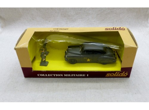 miniature Solido 235 239 Camion Militaire Simca-Unic avec Canon 105 NM/Boite (2)