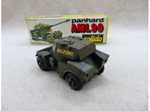 Solido 240 Véhicule Militaire Blindé Léger Panhard AML 90 vue arrière