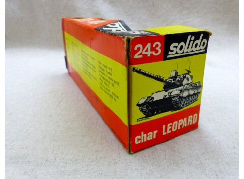 Solido 243 Véhicule Militaire Allemand Char Leopard