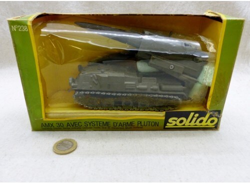 Solido 238 AMX 30 avec Système d'Arme Pluton NM Boite