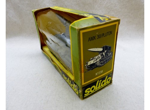 Solido 238 AMX 30 avec Système d'Arme Pluton NM Boite
