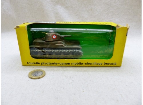 Solido 233 Char Militaire Français Renault R 35 avec Boite