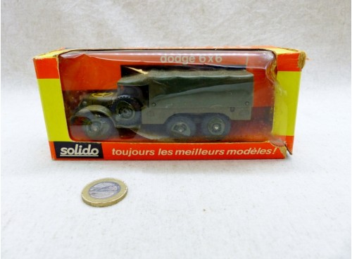 Solido 242 Dodge 6x6 Camion Militaire en Boite